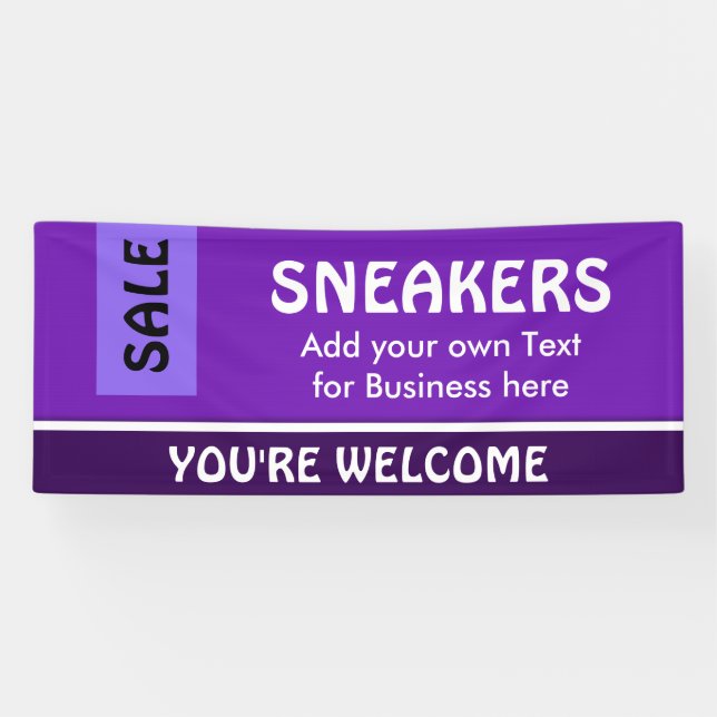 Only Colour purple, light violet & white stripe Banner (Horizontal)