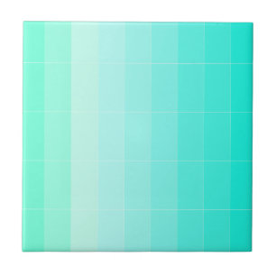 Only Colour Sea Green Ombre Tile