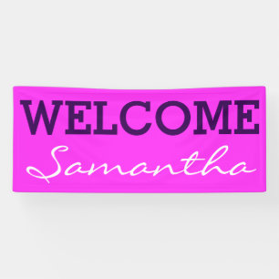 Only Colour & Words + your ideas Banner