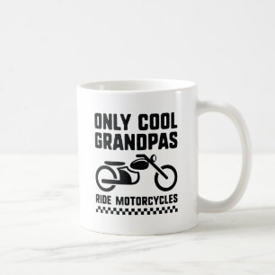 Only Cool Grandpa's Ride Motorcycles Coffee Mug