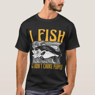 Only Dead Fish Go With The Flow - Aesthetic, Meme T-Shirt