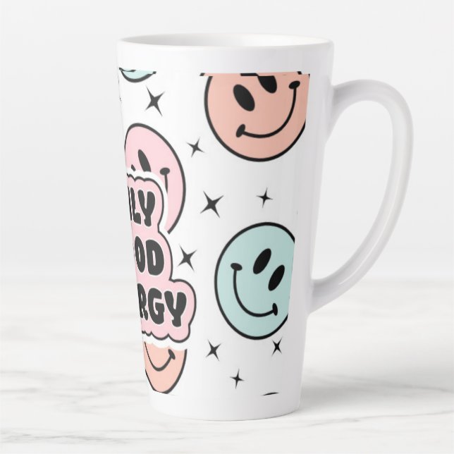 Only Good Energy Latte Mug (Right)