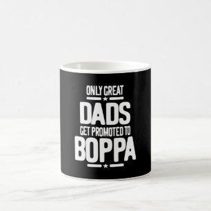 Only Great Dads Get Promoted To Boppa Coffee Mug