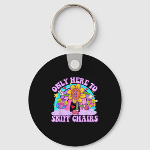 Only Here To Sniff Chair Embarring Inappropriate H Key Ring