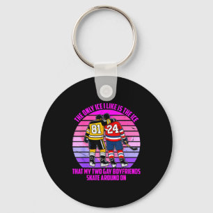 Only ice like is the ice that two gay boyfriends key ring