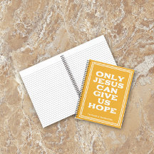 Only Jesus Can Give Us Hope Prayer Journal