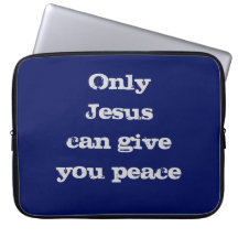Only Jesus Can Give You Peace Christian Message