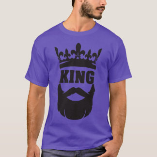 Only kingx27s have beardx27s tWorld Beard Day stic T-Shirt