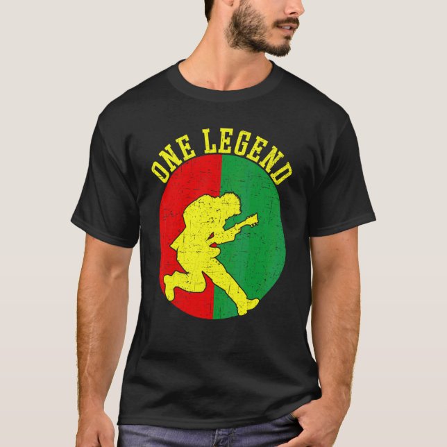 Only Legend Reggae Style For Reggae Music T-Shirt (Front)