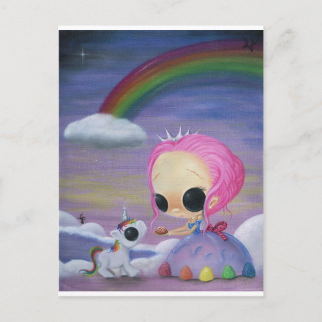 Only Love and Laughter Postcard (Front)