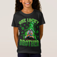 Only Lucky Brother Gnomes Autism St Patrick's Day