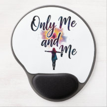 "Only Me and Me" Sunset individuality Mouse Pad