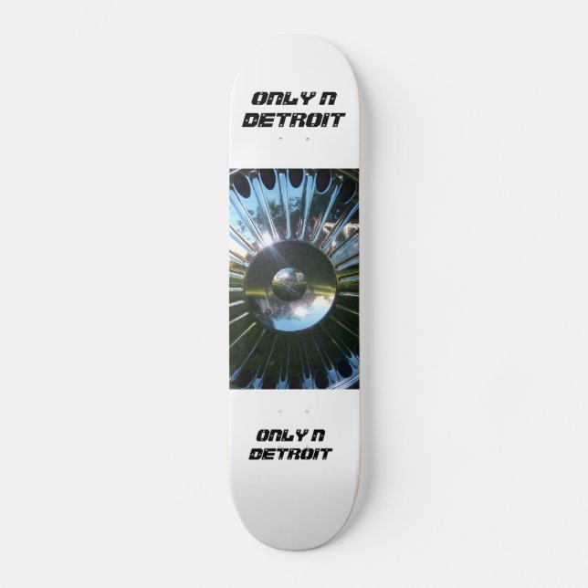Only N Detroit Skateboard (Front)