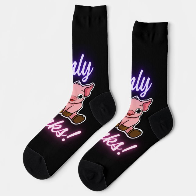Only Oinks Socks (Left)