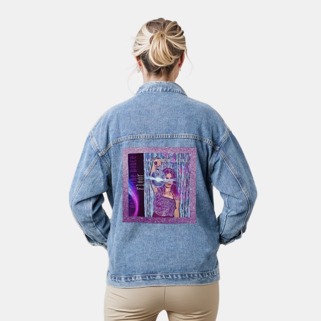 Only on the Dance Floor Cover Art  Denim Jacket (Model)