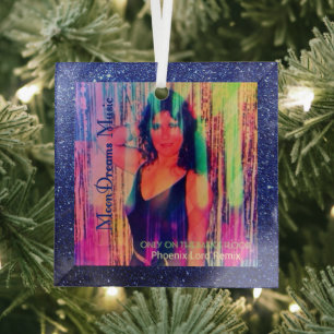 Only on the Dance Floor Remix Blue Ornament