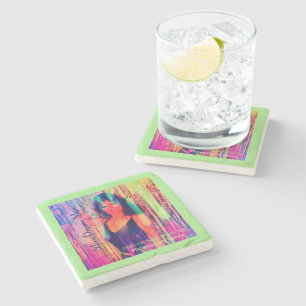 Only on the Dance Floor Remix Stone Coaster