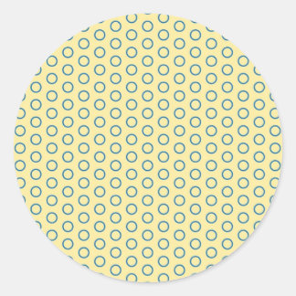Only points small points high points classic round sticker