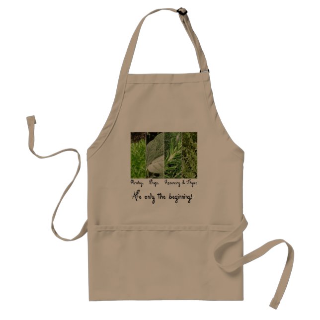 Only the Beginning Apron (Front)