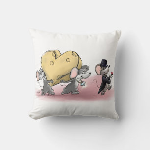 Only The Best Cheese Will Do (with Mic, Mac & Moe) Cushion