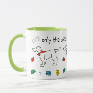 "Only the Best for my Little Buddy" Service Dog Mug
