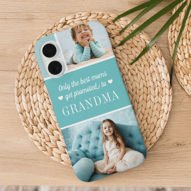 Only the Best Moms Get Promoted to Grandma | Photo Case-Mate iPhone Case (Creator Uploaded)