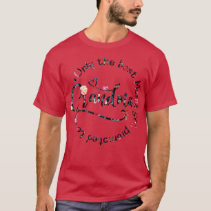 Only The Best Moms Get Promoted to Grandma Women F T-Shirt