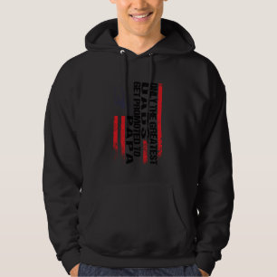 only the greatest dads get promoted to papa grandp hoodie