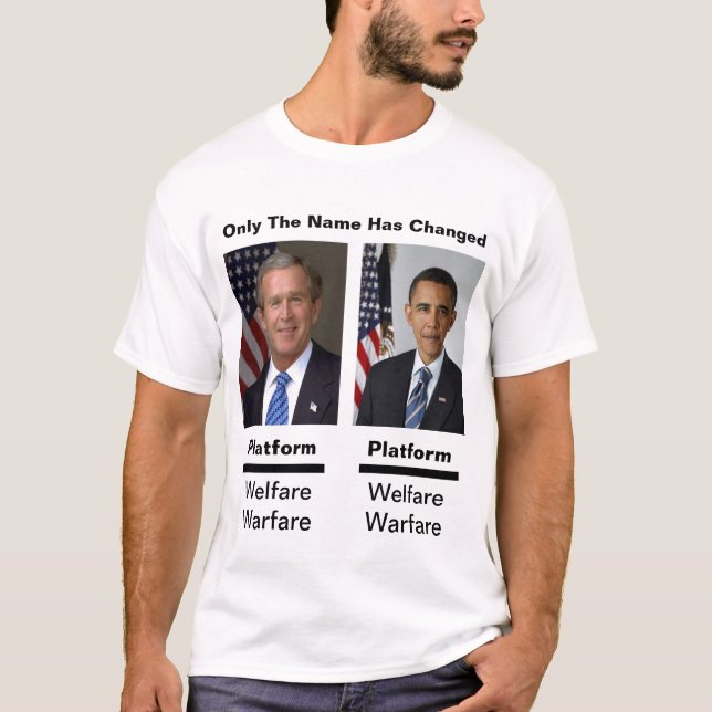 Only The Names Have Changed T-Shirt (Front)