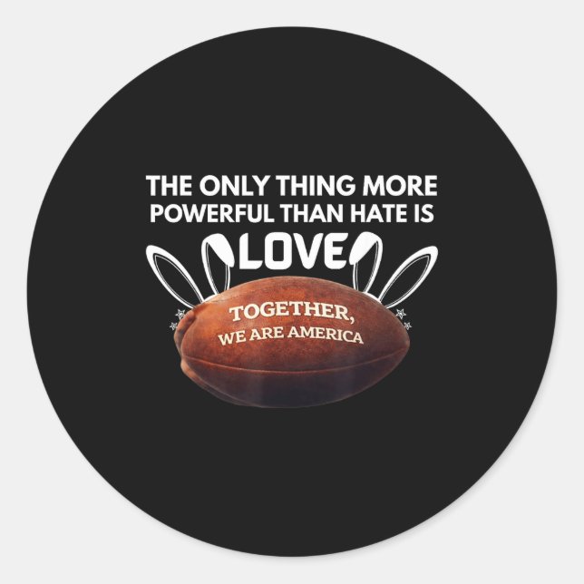 Only Thing More Powerful Than Classic Round Sticker (Front)