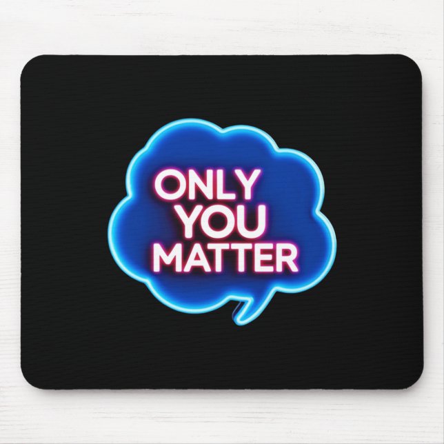 Only You 2 Sticker  Mouse Mat (Front)