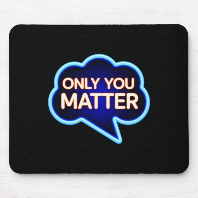 Only You 5 Sticker  Mouse Mat (Front)