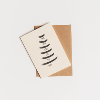 Only you can find your path inspiring quote postcard