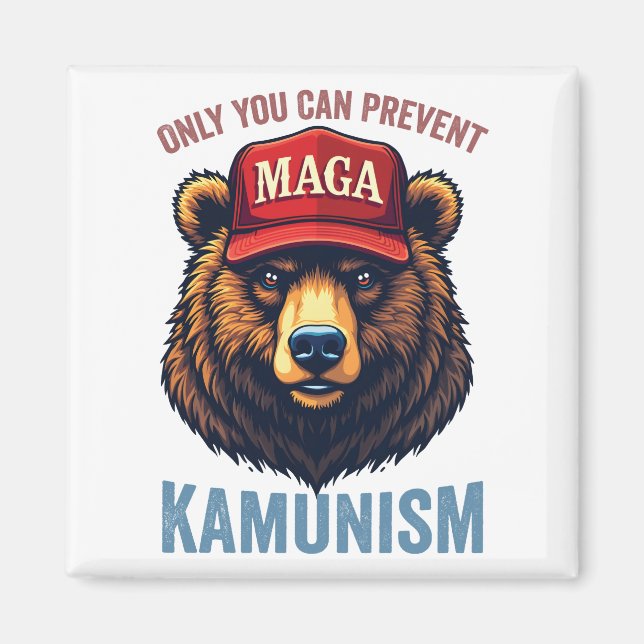 Only You Can Prevent Kamunism Harris  Magnet (Front)