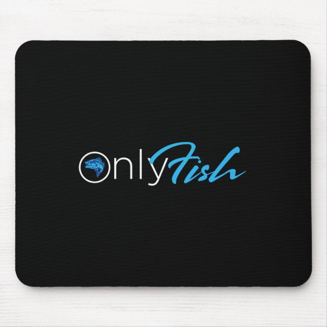 Onlyfish Fishing Tee  Mouse Mat (Front)