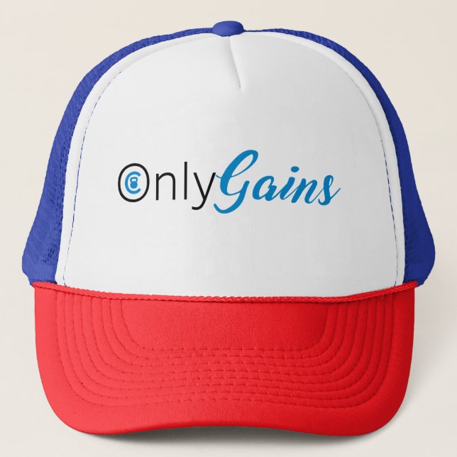 OnlyGains Trucker Hat (Front)