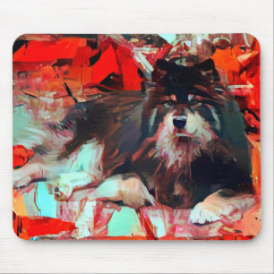 ONNI BEAR -FINNISH LAPPHUND - Mousepad
