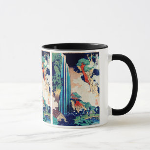 Ono Falls Hokusai Japanese Fine Art Mug