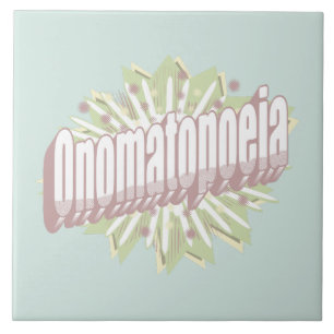 Onomatopoeia Explosion English Language  Tile