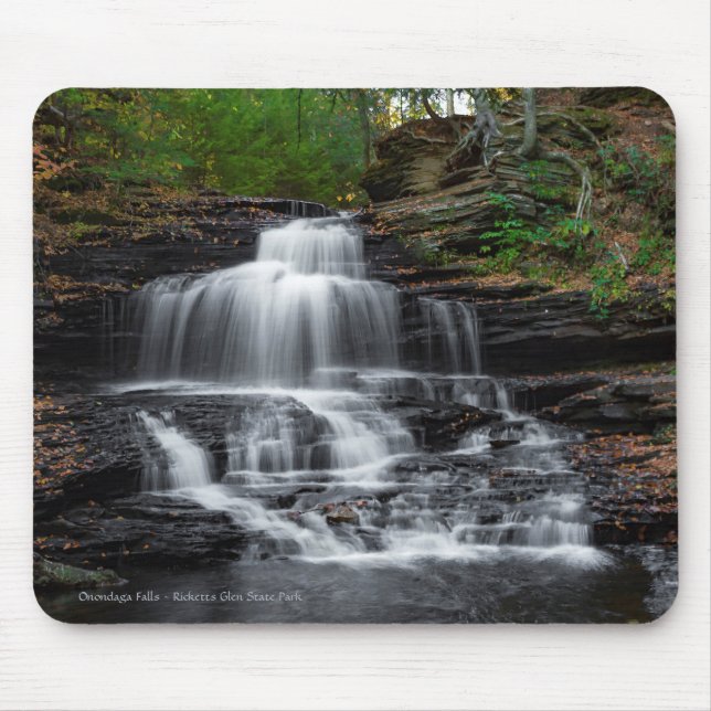 Onondaga Falls Mouse Mat (Front)