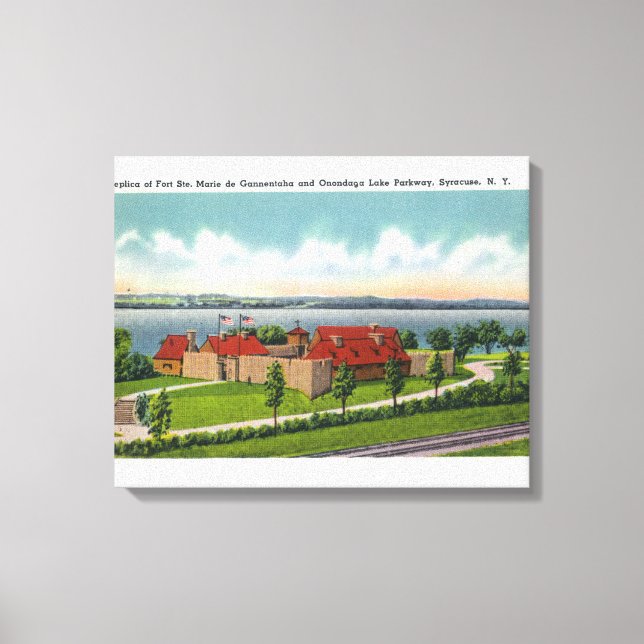 Onondaga Lake Parkway Canvas Print (Front)