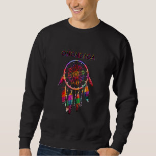 Onondaga Native American Indian Colourful Dreamcat Sweatshirt
