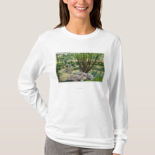 Onondaga Park Scene T-Shirt (Front)