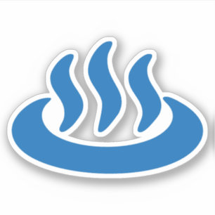Onsen ♨ Hot Spring 温泉 Japanese Sign