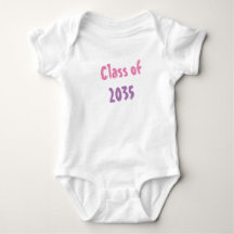 Onsie Class of 2035.  A new baby must have!
