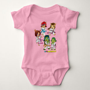 ONSIE – Karate Girls - Group 6 – Colour Choice Baby Bodysuit