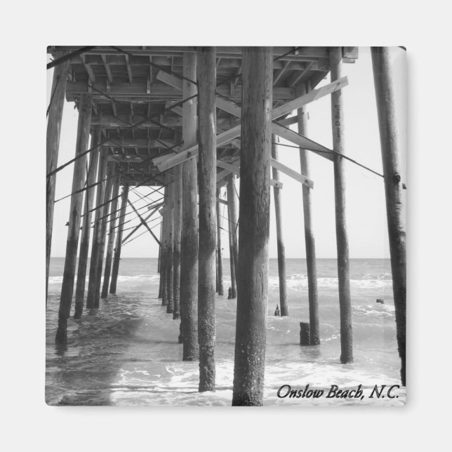 Onslow Beach Magnet (Front)