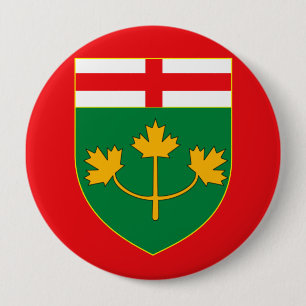 ONTARIO 10 CM ROUND BADGE