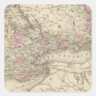 Ontario 2 square sticker