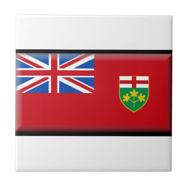 Ontario (Canada) Flag Tile (Front)